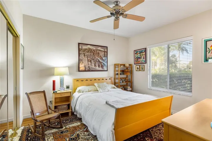 Guest Bedroom 1. Spacious and window to landscape.