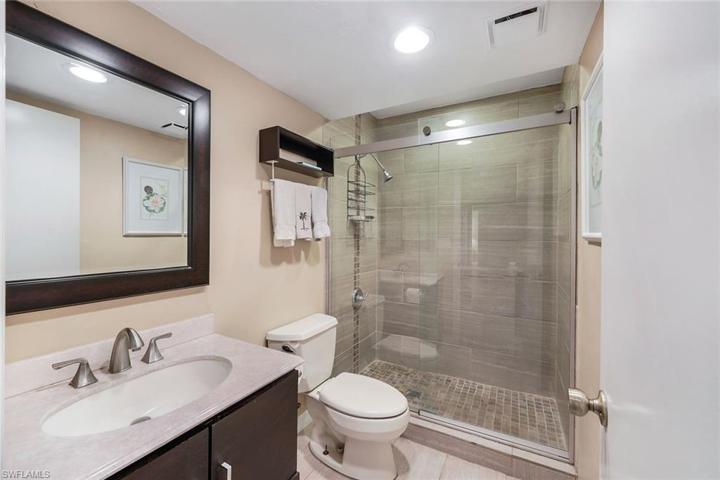 Second Full Bathroom with Step In Shower