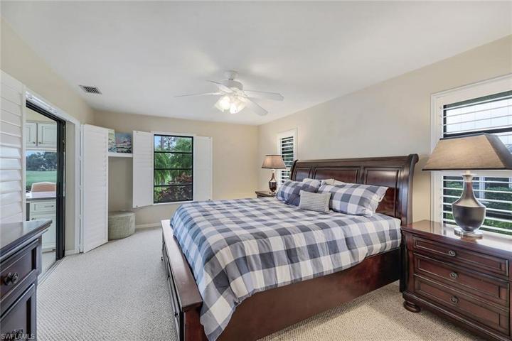 Owner Suite (16x12) Sliders to Outside Lanai Screened Area- King Bedroom Set Can Stay
