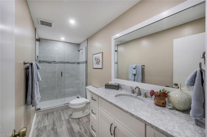 Just Remodeled New Third Bathroom with Step In Shower, Lovely