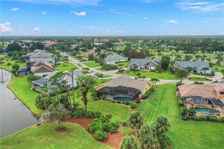 Aerial View of the Rear of the Home- Rear Exposure is East