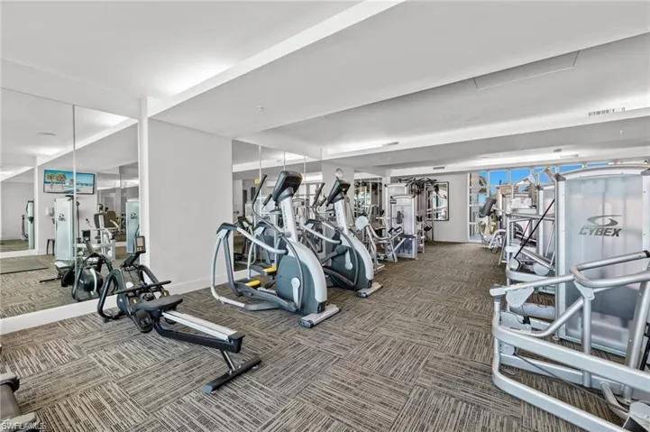 View of gym
