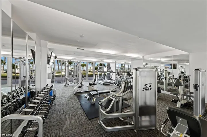 View of gym
