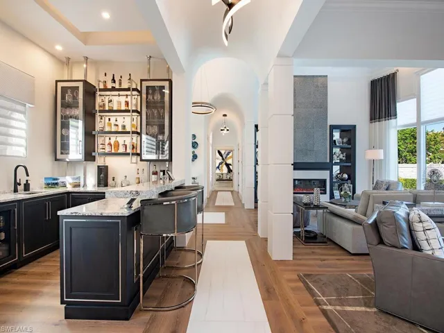 Great Room and Bar Area