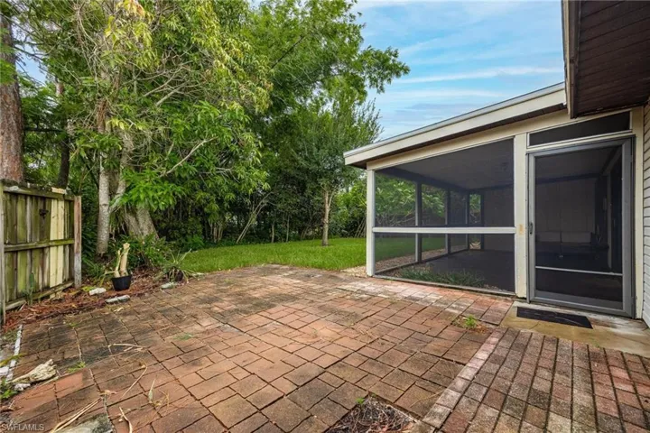 Paver patio for BBQ