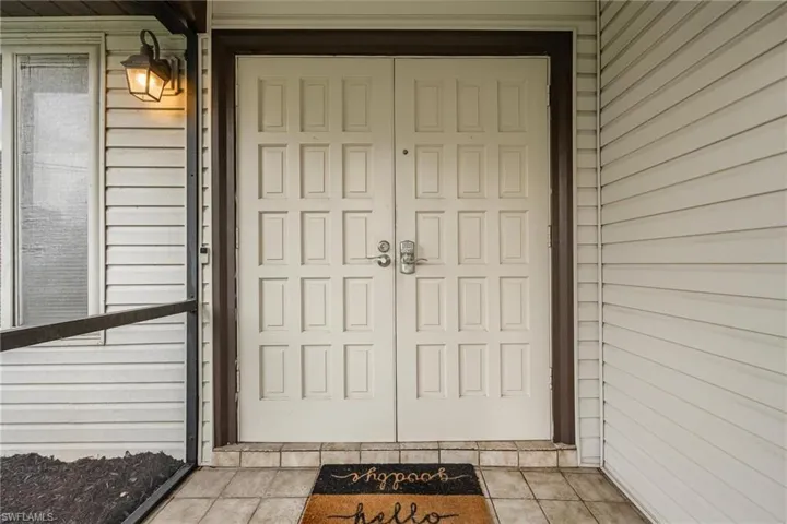 Double door entry
