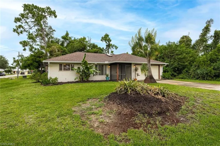 Side view of home