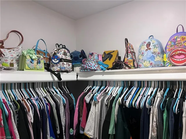 Primary bedroom closet