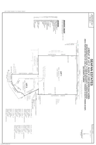 Survey map / technical document