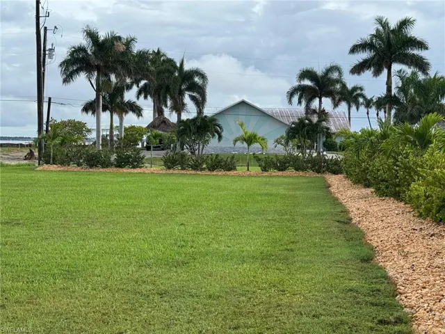 View of green lawn