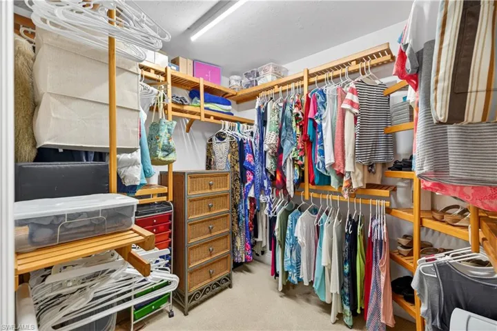 Master closet