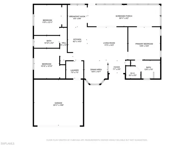 View of floor plan / room layout