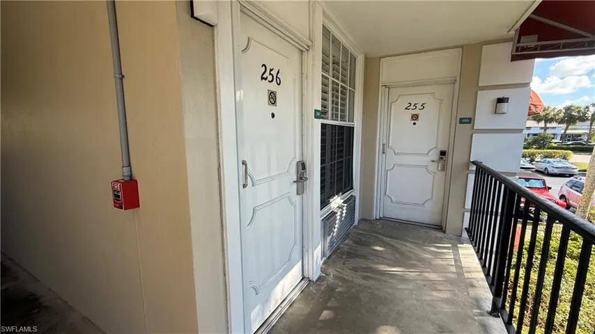 Entrance to property