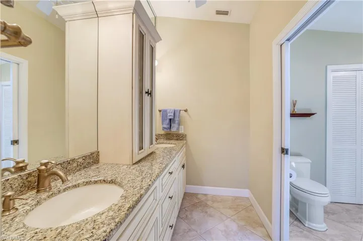 Privacy Door into Shower Area, Tile