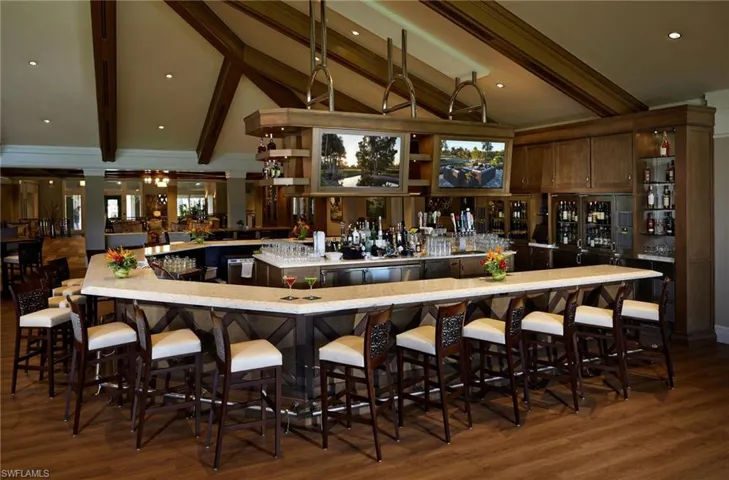 One of Many Gathering Areas- Pub Fare and Menu Dining