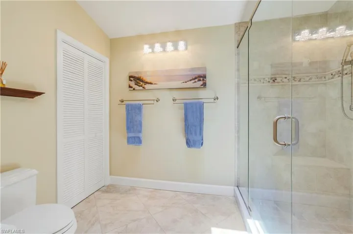 Large Storage Closet Huge Walk In Tile Shower