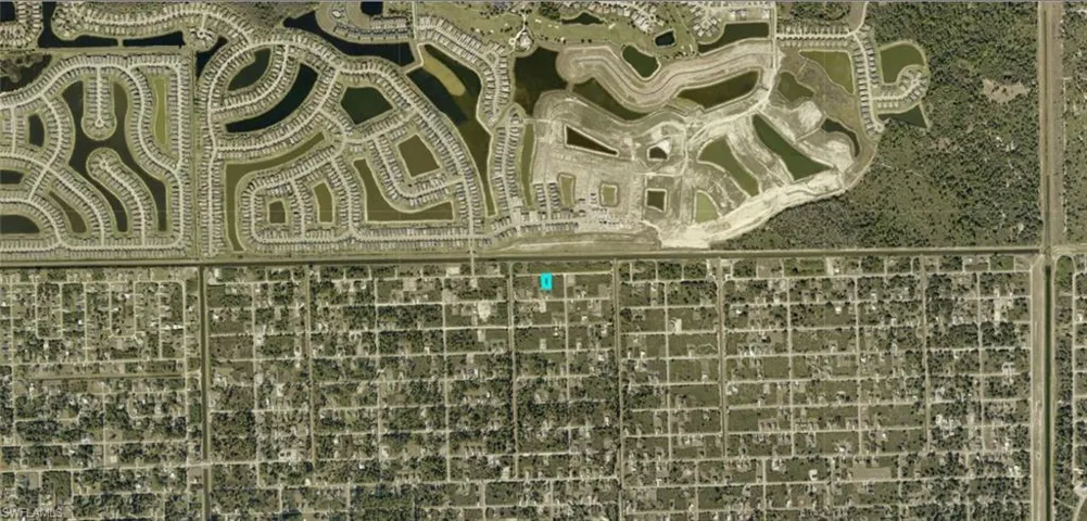 Aerial Map. Presenting a top-down view of the property's location and surrounding area