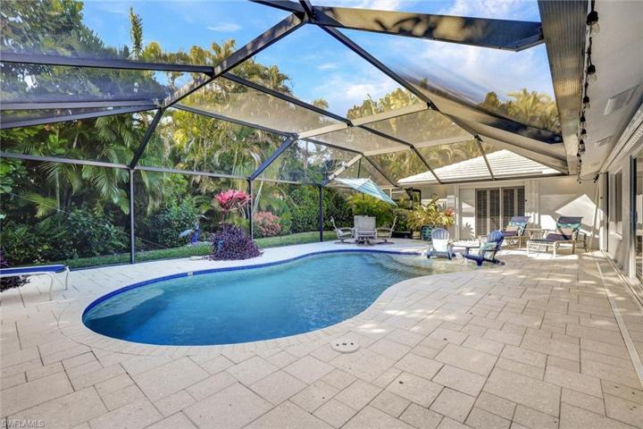 Beautiful pool area