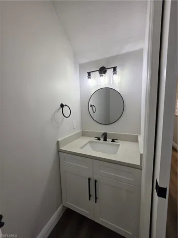 1st floor half bath