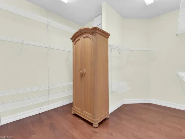 Spacious closet