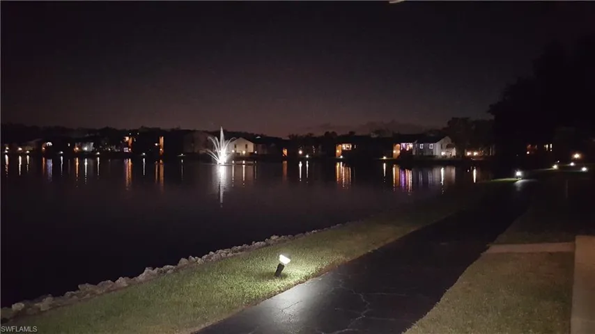 Pine Ridge Lake At Night