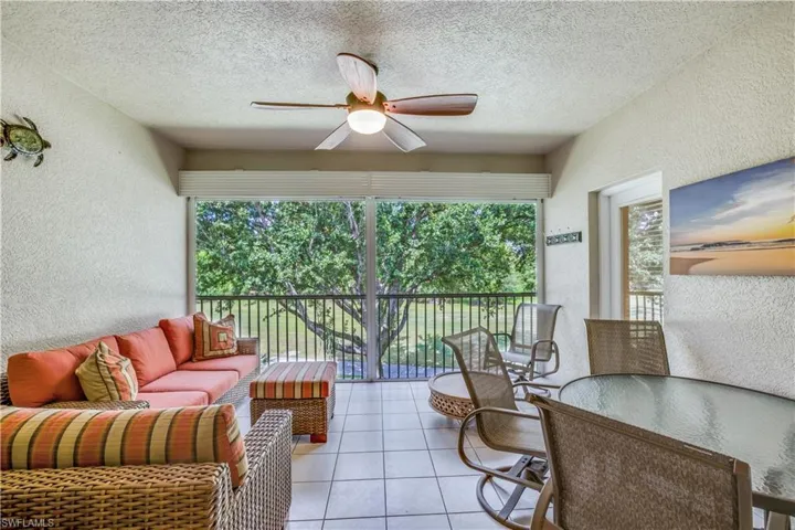 Screened lanai