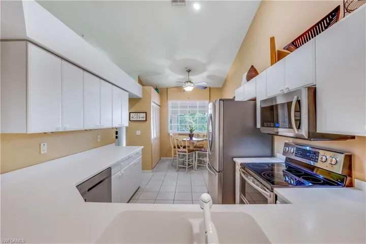 Kitchen with eat-in area