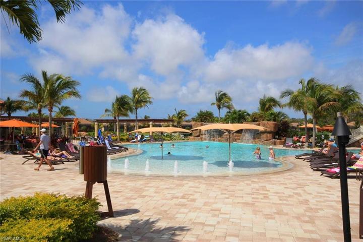 Beach entry to pool
