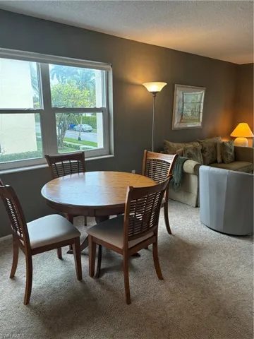 Dining area with window