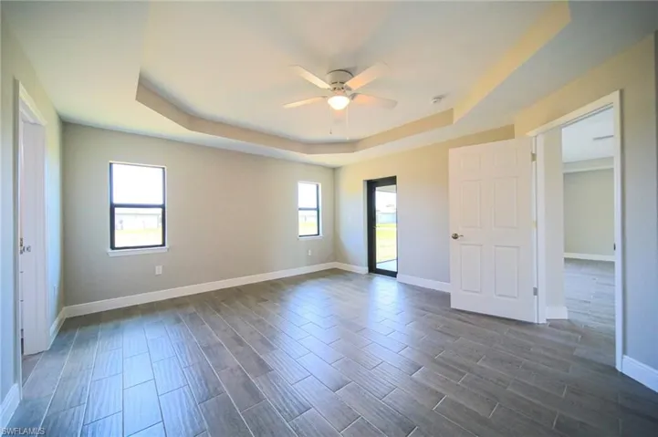 The Oversized Master Bedroom Has