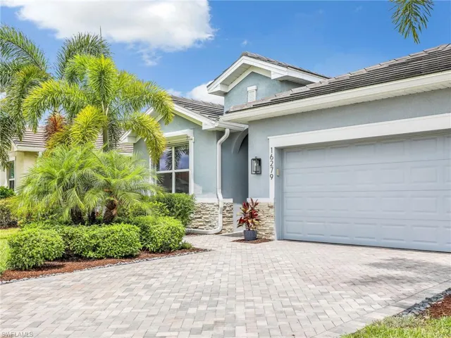 Brick paver driveway