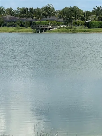 View of Fishing Pier across the Lake