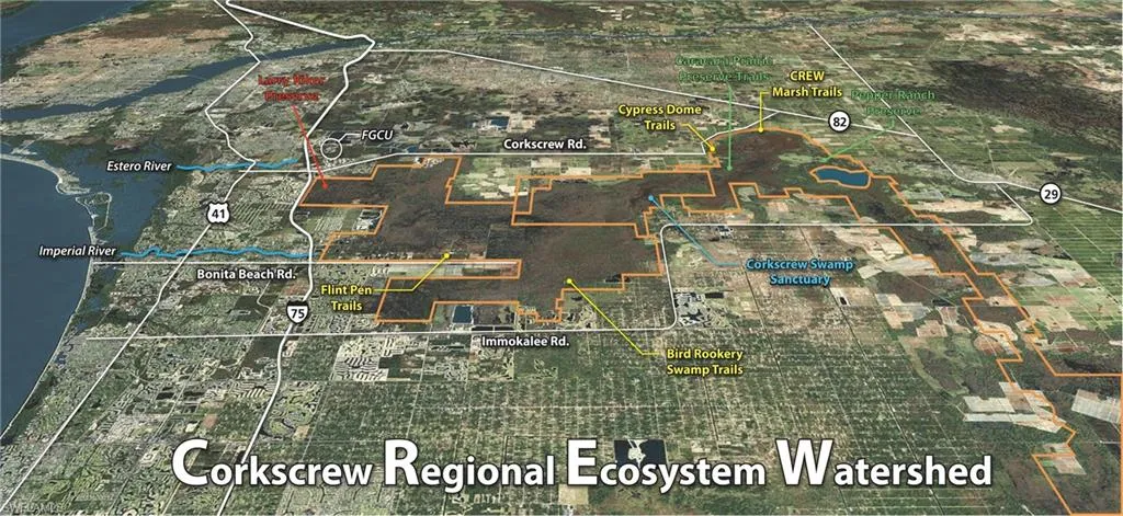 Aerial View of CREW Preserve