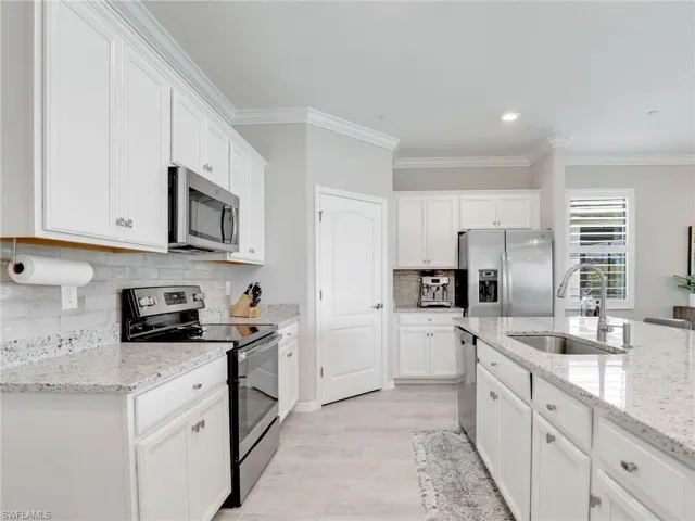Major appliances included