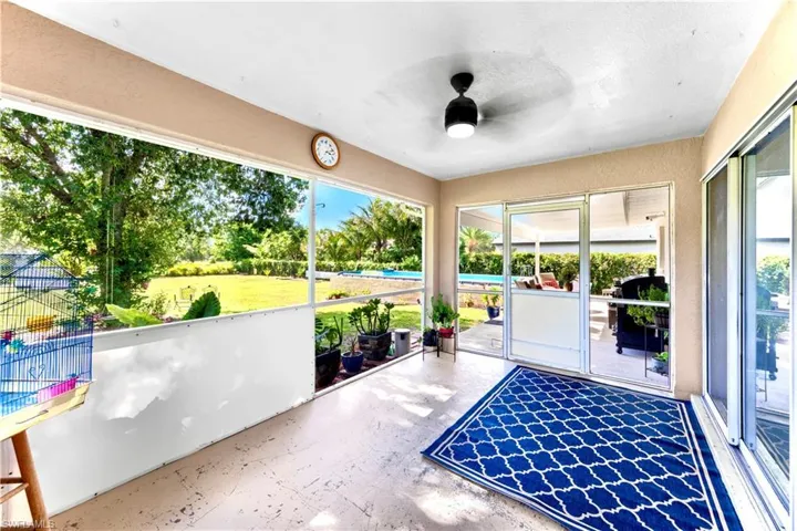 Unfurnished sunroom featuring healthy amount of natural light