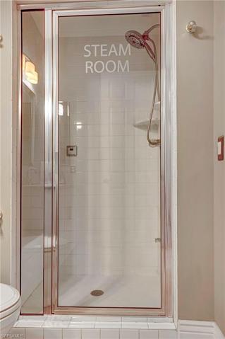 STEAM SHOWER IN THE POWDER BATH