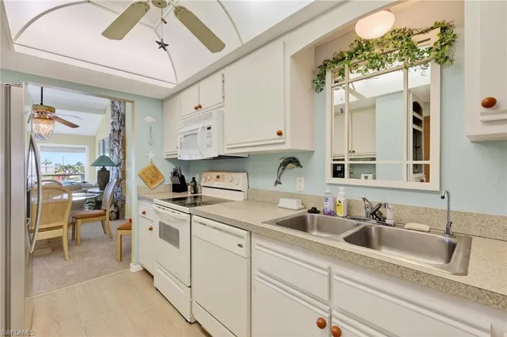 You will find numerous ceiling fans throughout to keep your cooling costs down and the temperature just right