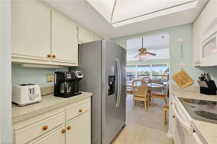 Newer SS fridge with ice/water in the door just another plus