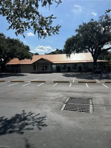 View of uncovered parking lot