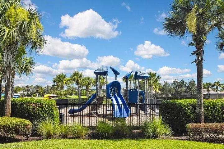 View of community jungle gym