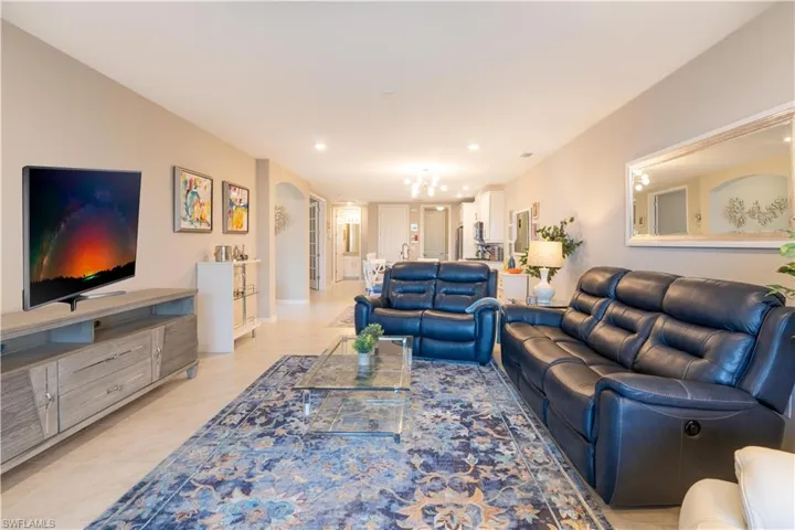 View of living room