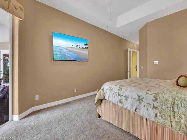 Bedroom featuring carpet flooring