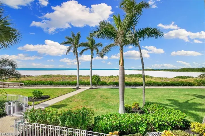 Surrounding community featuring a yard and a water view