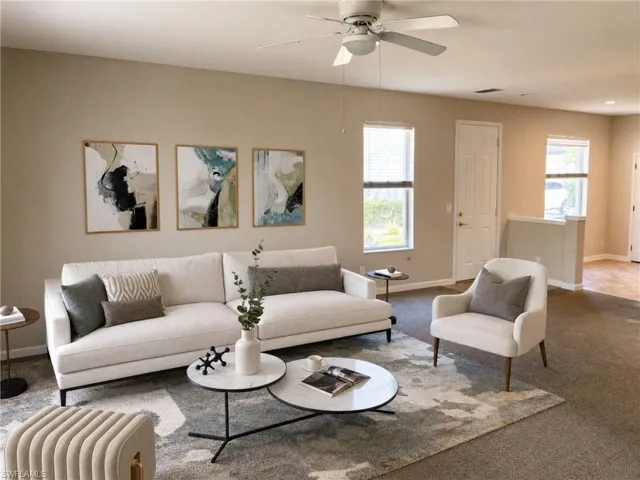 Lv Rm - Virtually Staged