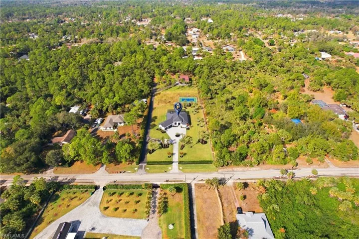 Drone / aerial view
