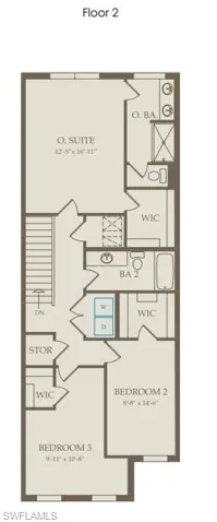 View of property floor plan second floor