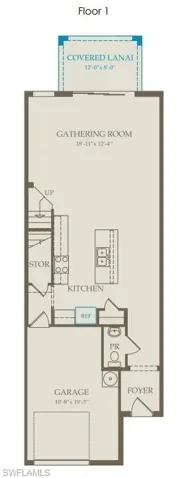 View of home floor plan first floor