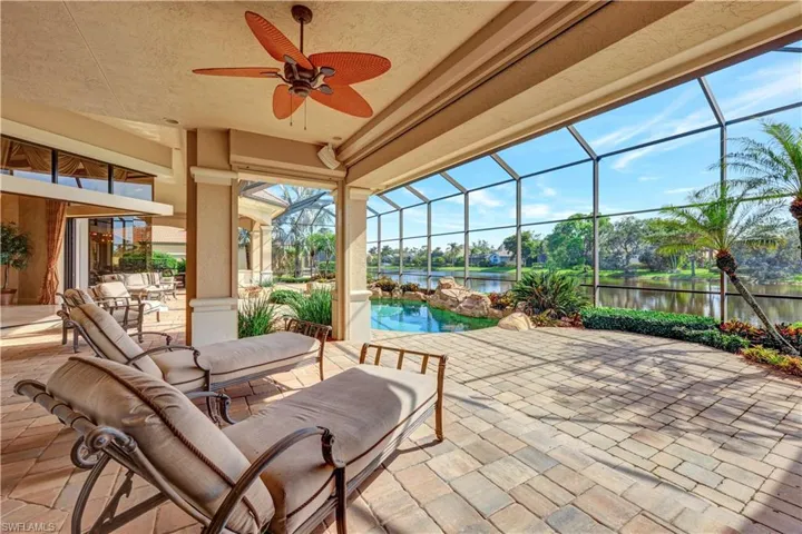 It's been a long day. Grab a lounge chair in the lanai and stretch out by the pool.