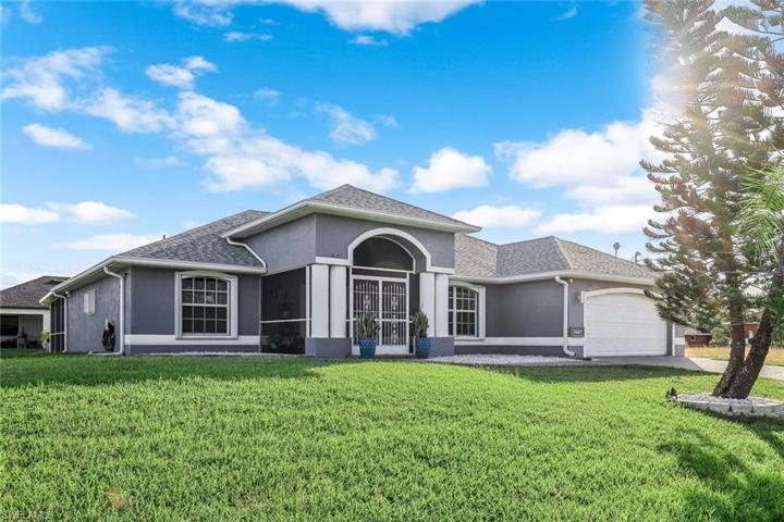 Beautiful curb appeal located on a corner lot.
