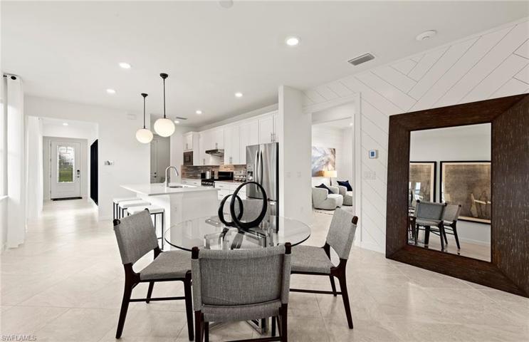 Photos are from a furnished model. Options for this home may vary